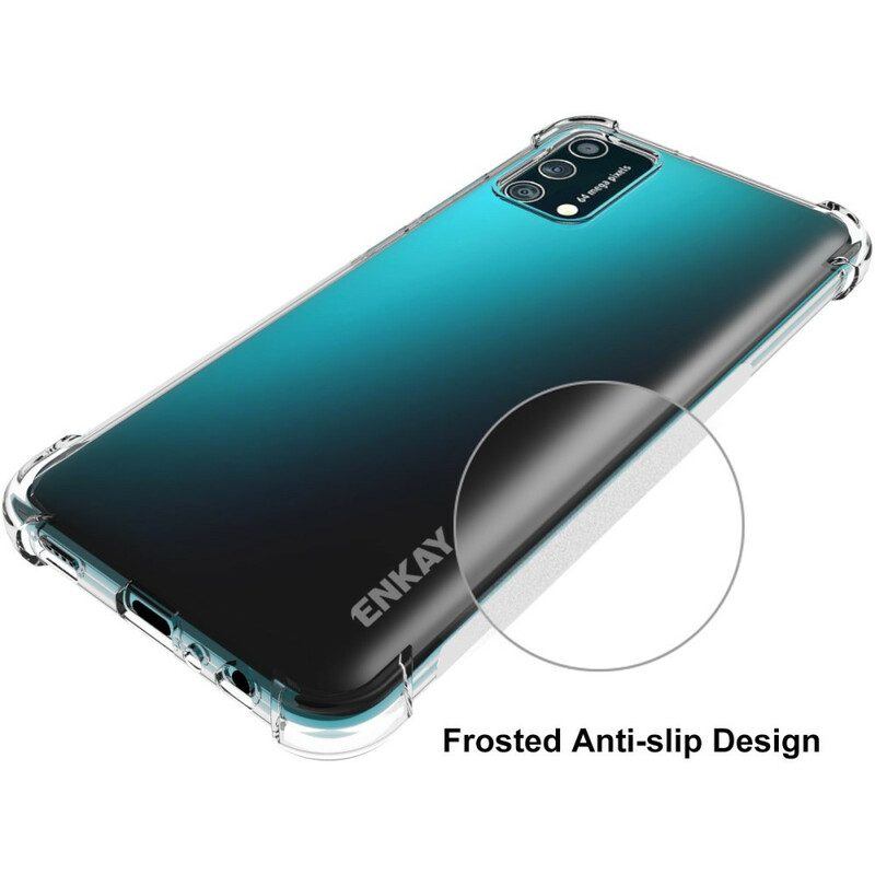 Skal För Samsung Galaxy A02s Transparent Enkay