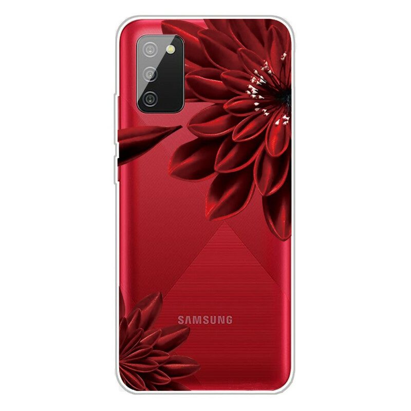 Skal För Samsung Galaxy A02s Vildblommor