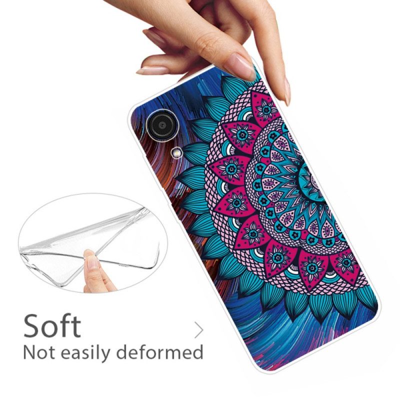 Skal För Samsung Galaxy A03 Core Färgglad Mandala