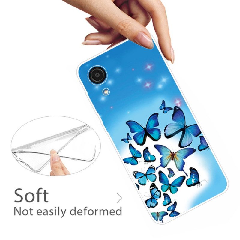 Skal För Samsung Galaxy A03 Core Fjärilar Fjärilar 2