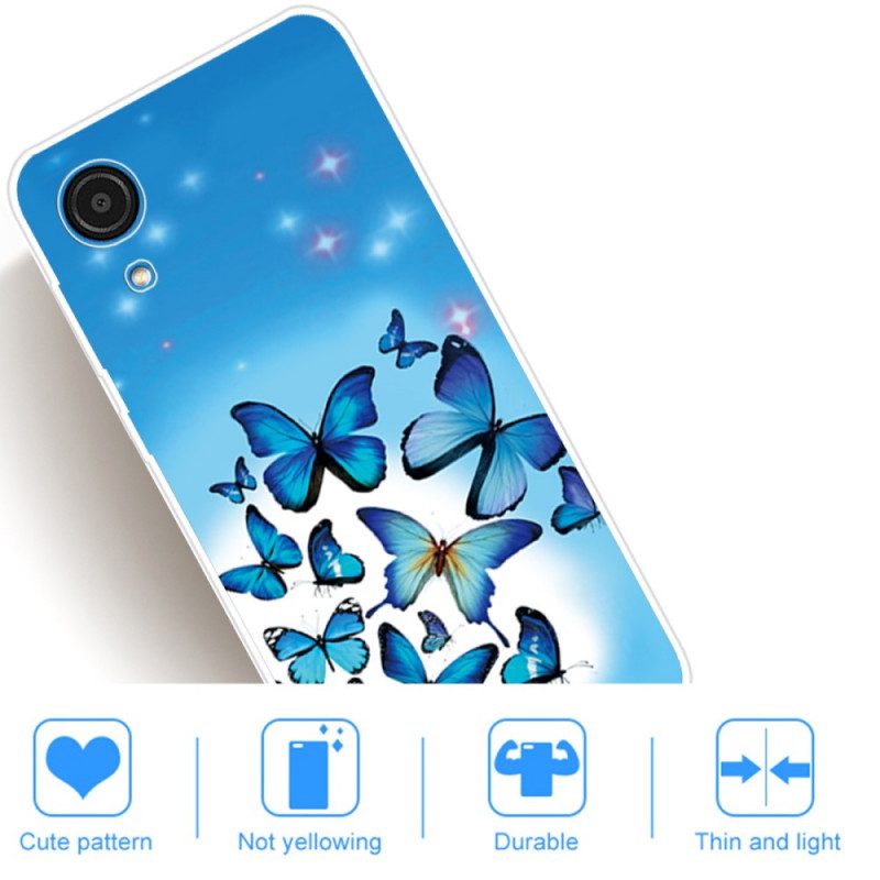 Skal För Samsung Galaxy A03 Core Fjärilar Fjärilar 2