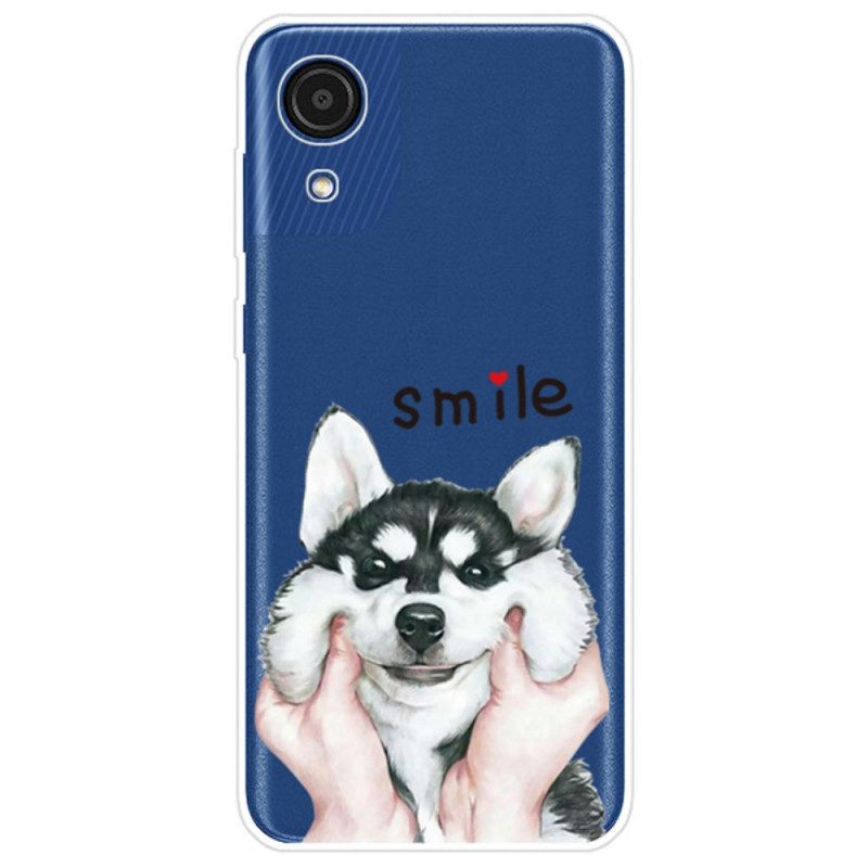Skal För Samsung Galaxy A03 Core Smile Dog
