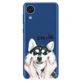 Skal För Samsung Galaxy A03 Core Smile Dog