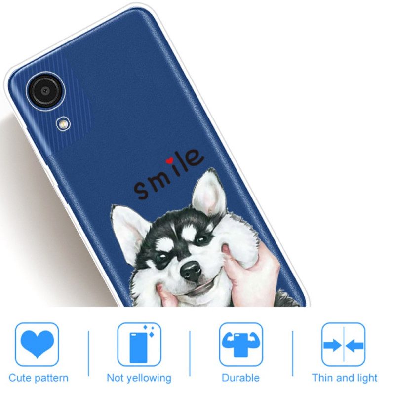 Skal För Samsung Galaxy A03 Core Smile Dog