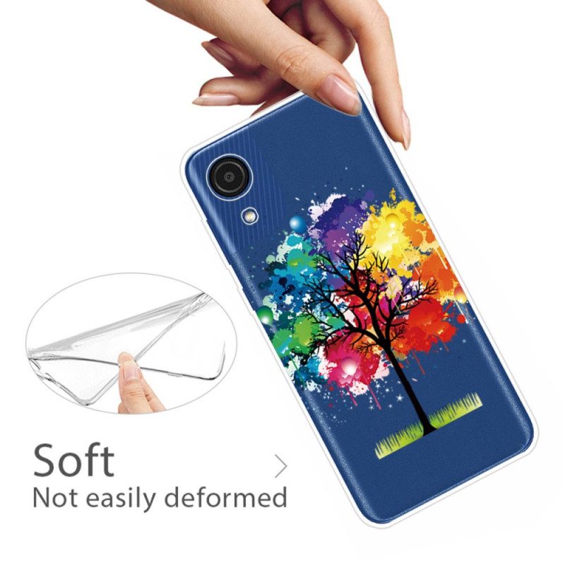 Skal För Samsung Galaxy A03 Core Transparent Akvarellträd