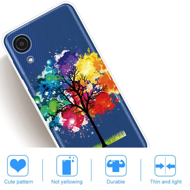 Skal För Samsung Galaxy A03 Core Transparent Akvarellträd