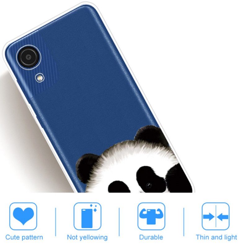 Skal För Samsung Galaxy A03 Core Transparent Panda