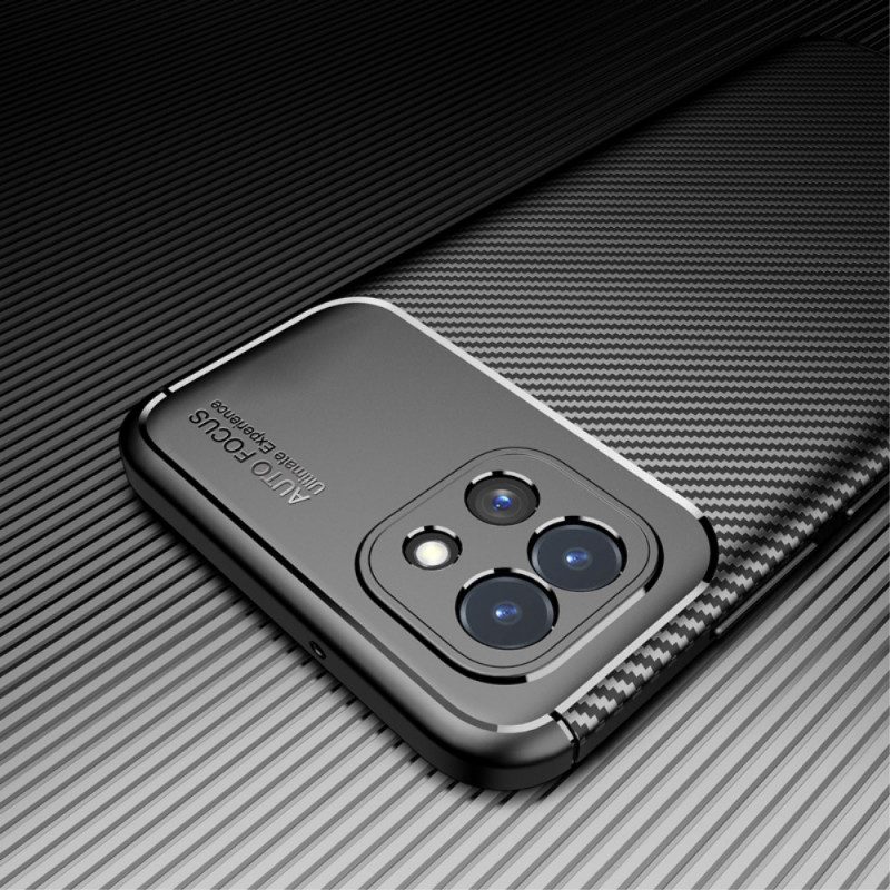 Skal För Samsung Galaxy A03 Flexibel Kolfiberstruktur