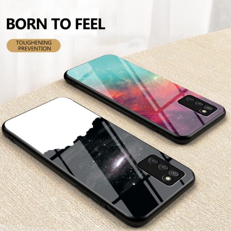 Skal För Samsung Galaxy A03s Skönhet Härdat Glas