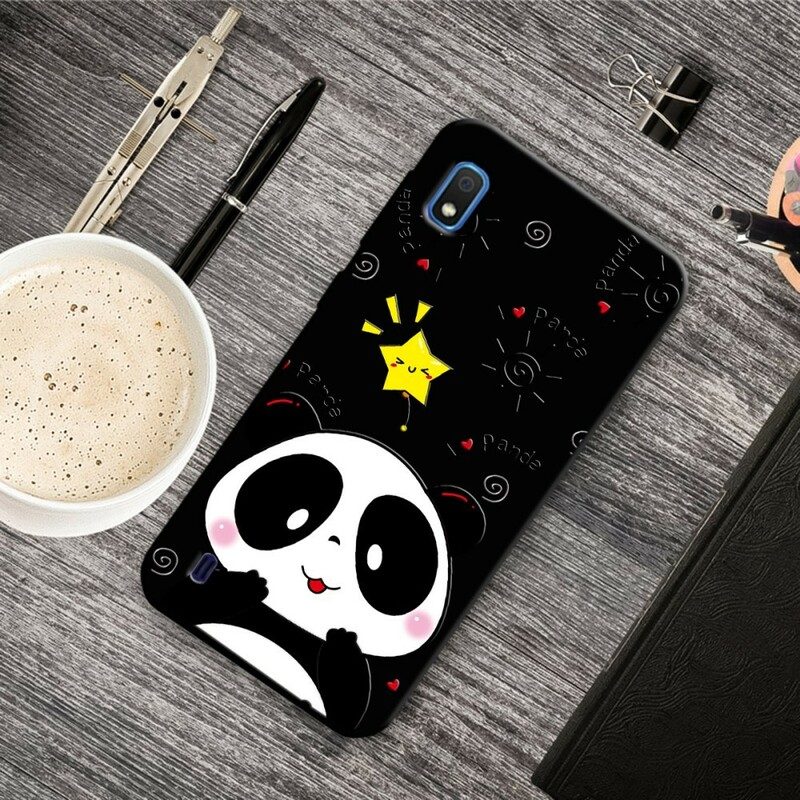 Skal För Samsung Galaxy A10 Panda Star