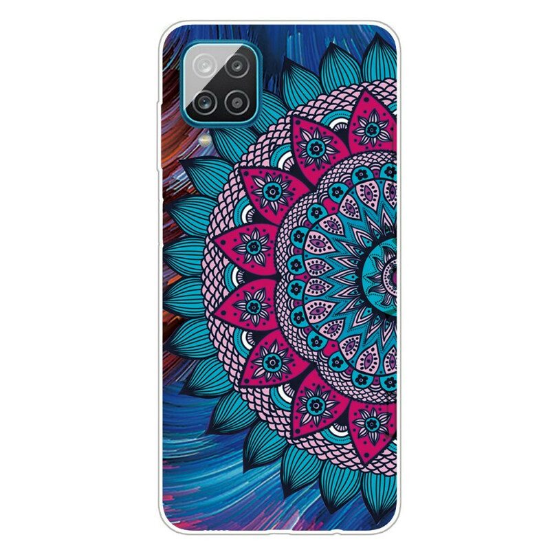 Skal För Samsung Galaxy A12 / M12 Färgglad Mandala