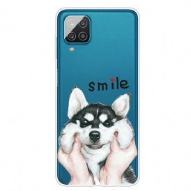 Skal För Samsung Galaxy A12 / M12 Smile Dog