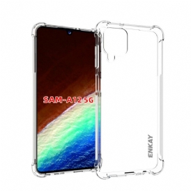 Skal För Samsung Galaxy A12 / M12 Transparent Enkay