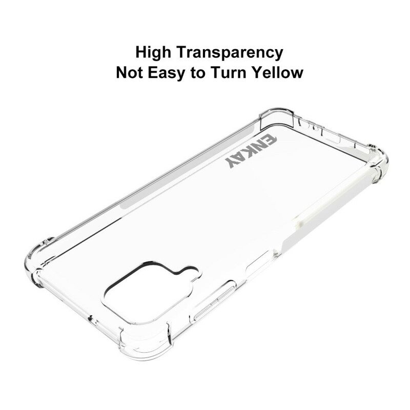 Skal För Samsung Galaxy A12 / M12 Transparent Enkay