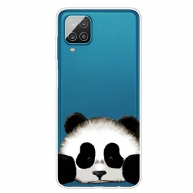 Skal För Samsung Galaxy A12 / M12 Transparent Panda