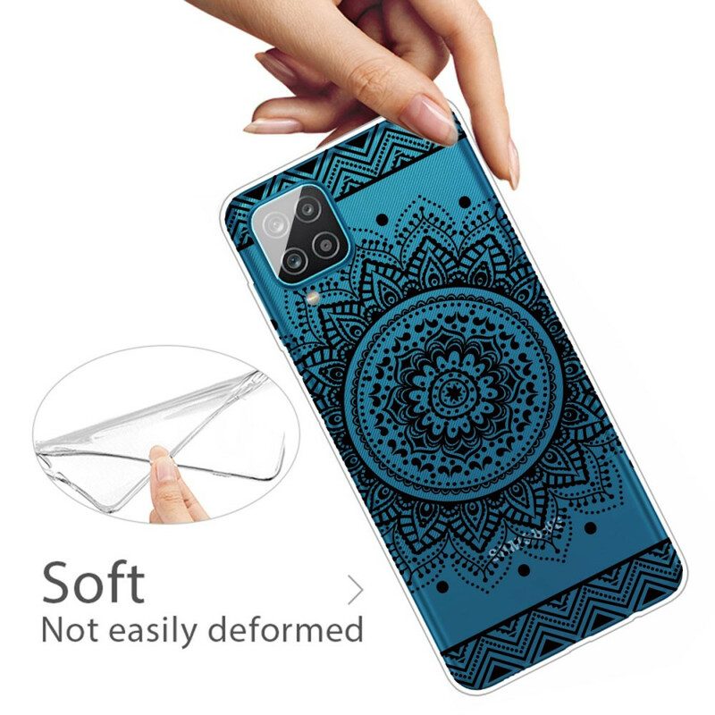 Skal För Samsung Galaxy A12 / M12 Vacker Mandala
