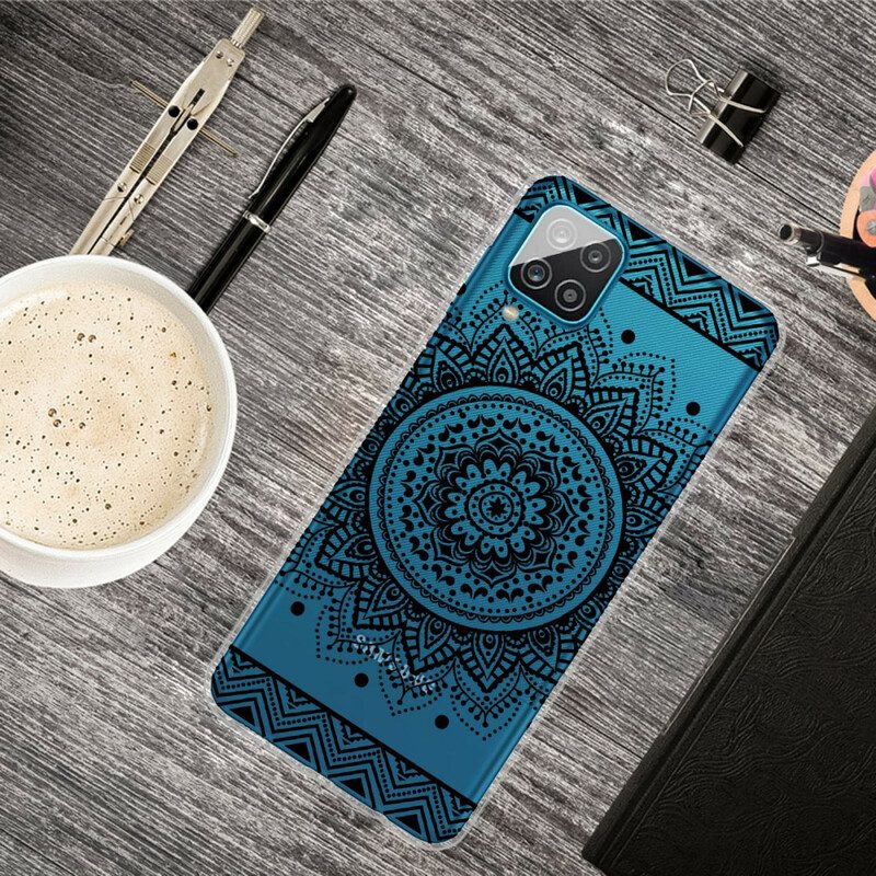 Skal För Samsung Galaxy A12 / M12 Vacker Mandala