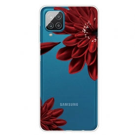 Skal För Samsung Galaxy A12 / M12 Vildblommor