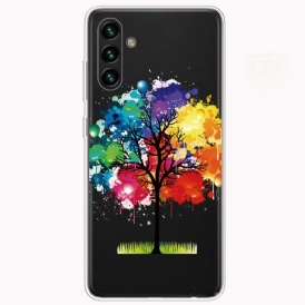 Skal För Samsung Galaxy A13 5G Akvarellträd