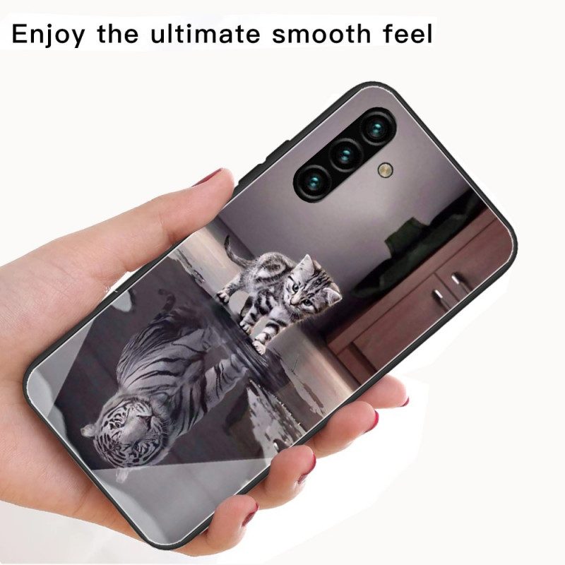 Skal För Samsung Galaxy A13 5G Härdat Glas Ernest The Tiger