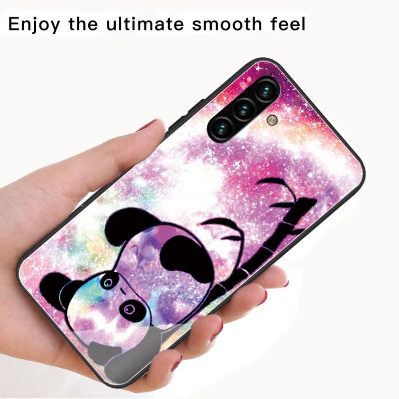 Skal För Samsung Galaxy A13 5G Panda Härdat Glas