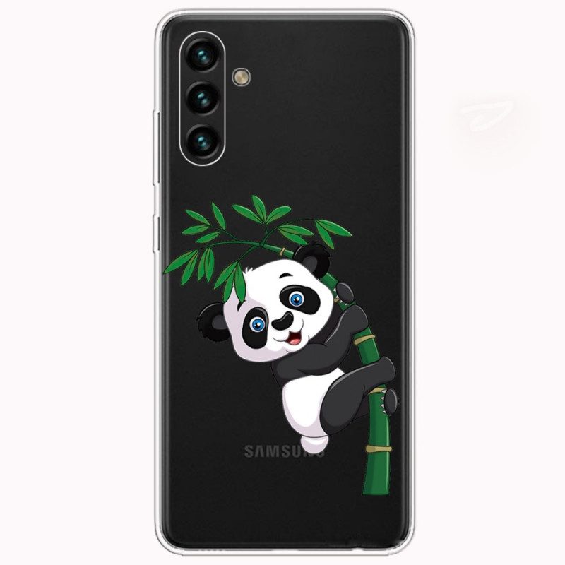 Skal För Samsung Galaxy A13 5G Panda På Bambu