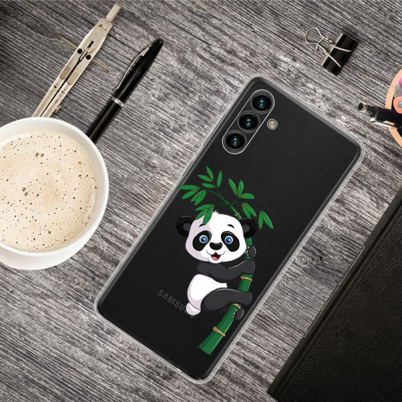 Skal För Samsung Galaxy A13 5G Panda På Bambu