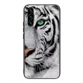 Skal För Samsung Galaxy A13 5G Tiger Härdat Glas