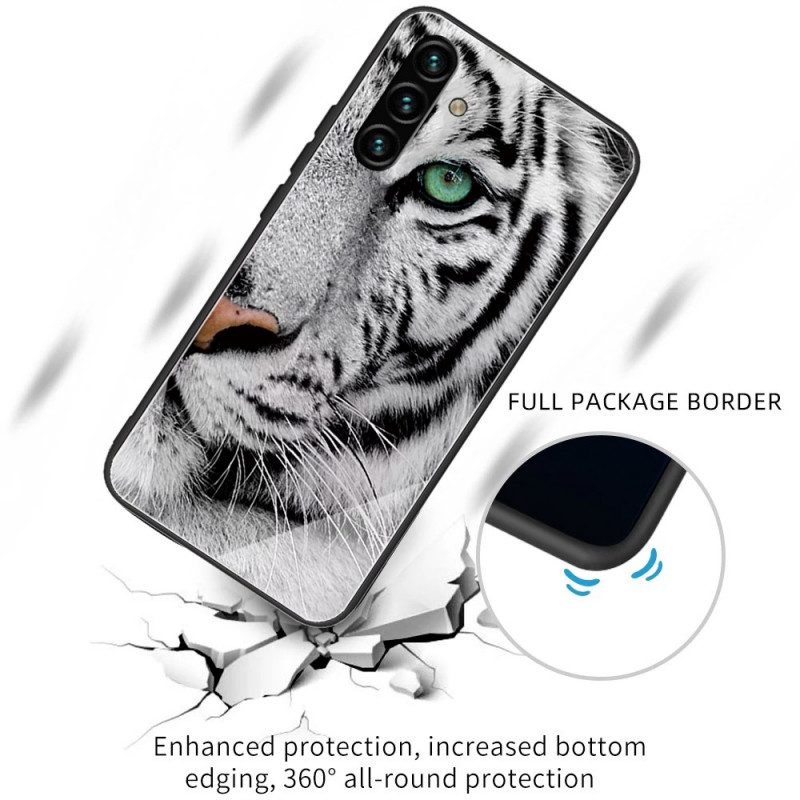 Skal För Samsung Galaxy A13 5G Tiger Härdat Glas