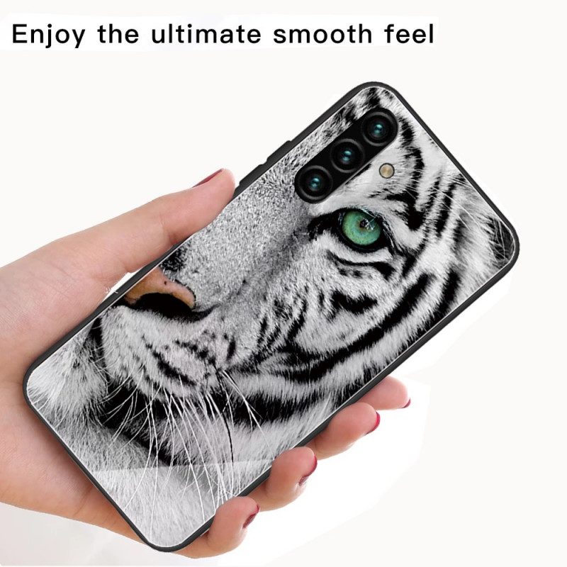 Skal För Samsung Galaxy A13 5G Tiger Härdat Glas