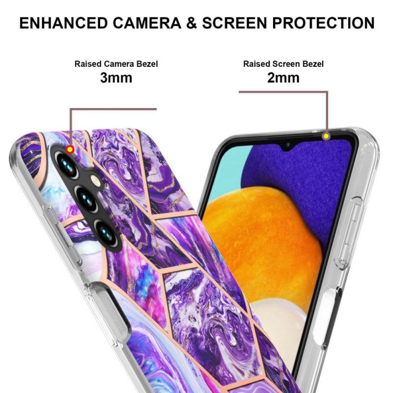 Skal För Samsung Galaxy A13 5G Ultra Design Marble