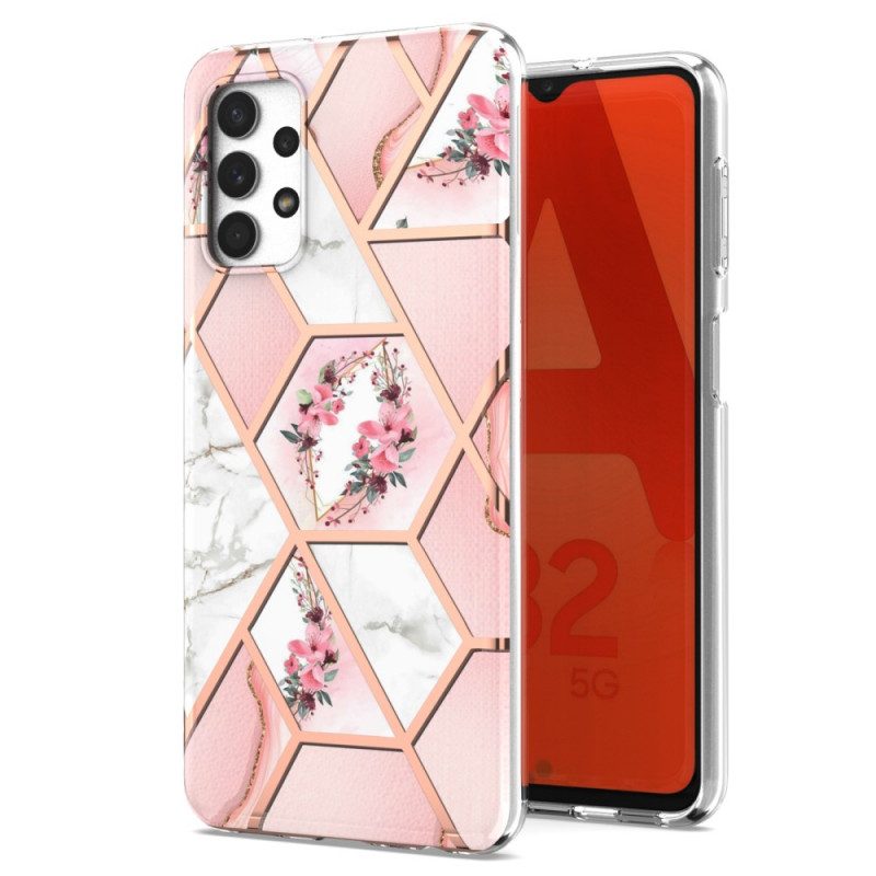 Skal För Samsung Galaxy A13 Blommor