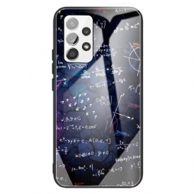 Skal För Samsung Galaxy A13 Matematiska Beräkningar Av Härdat Glas