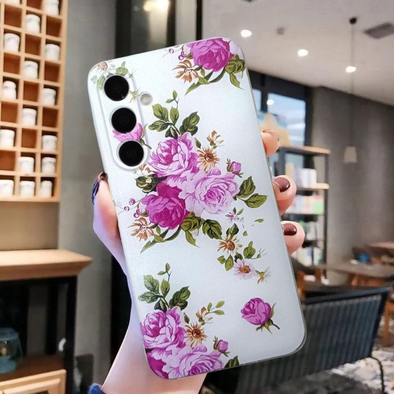 Skal För Samsung Galaxy A17 4g / 5g Frihetsblommor