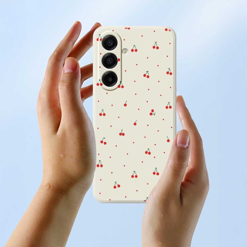 Skal För Samsung Galaxy A17 4g / 5g Körsbär