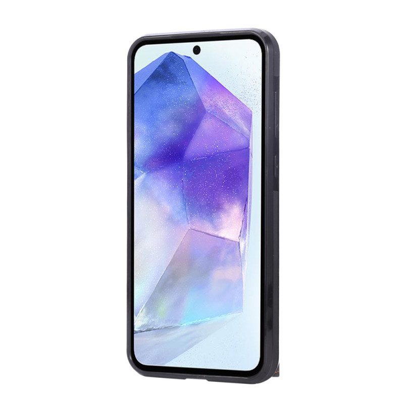 Skal För Samsung Galaxy A17 4g / 5g Korthållare Och Ring