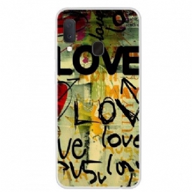 Skal För Samsung Galaxy A20e Kärlek Och Kärlek