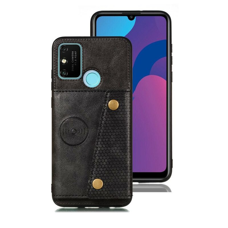 Skal För Samsung Galaxy A21s Plånboksfodral Snap-plånbok