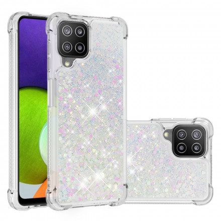 Skal För Samsung Galaxy A22 4G Desire Glitter