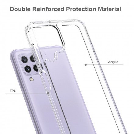 Skal För Samsung Galaxy A22 4G Transparent Hybrid