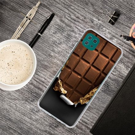 Skal För Samsung Galaxy A22 5G Choklad Flexibel
