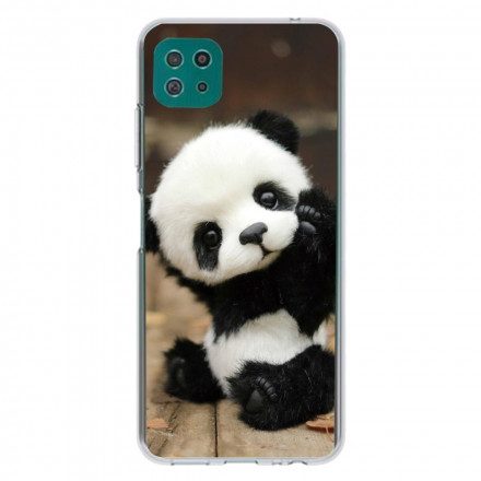 Skal För Samsung Galaxy A22 5G Flexibel Panda