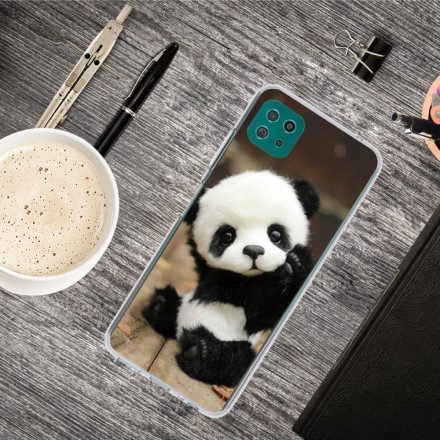 Skal För Samsung Galaxy A22 5G Flexibel Panda