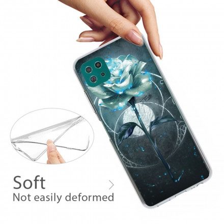 Skal För Samsung Galaxy A22 5G Flexibel Rosa Grön