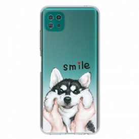 Skal För Samsung Galaxy A22 5G Smile Dog