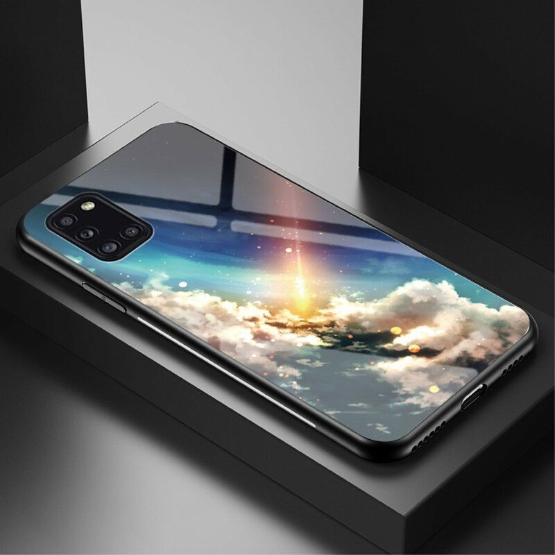 Skal För Samsung Galaxy A31 Skönhet Härdat Glas