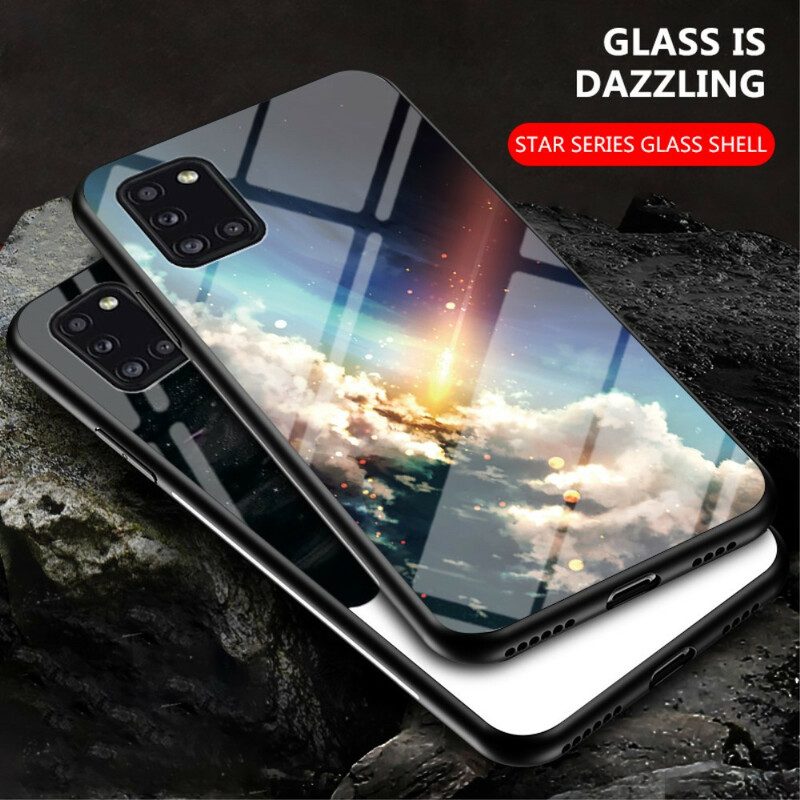 Skal För Samsung Galaxy A31 Skönhet Härdat Glas