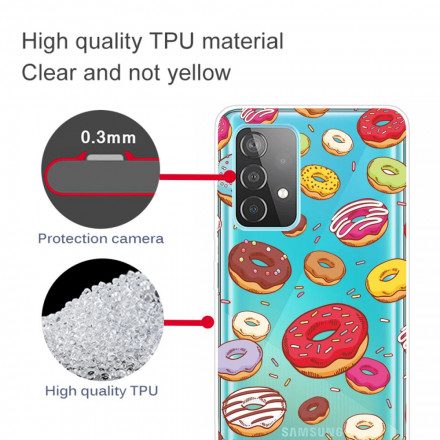 Skal För Samsung Galaxy A32 4G Älskar Donuts