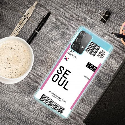 Skal För Samsung Galaxy A32 4G Boardingkort Till Seoul