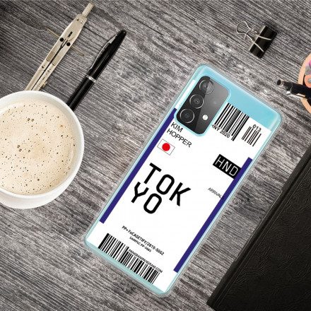 Skal För Samsung Galaxy A32 4G Boardingkort Till Tokyo